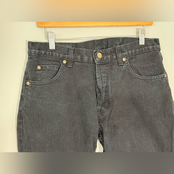 Lee Mens Black Denim Jeans 34x32 - Picture 3 of 9
